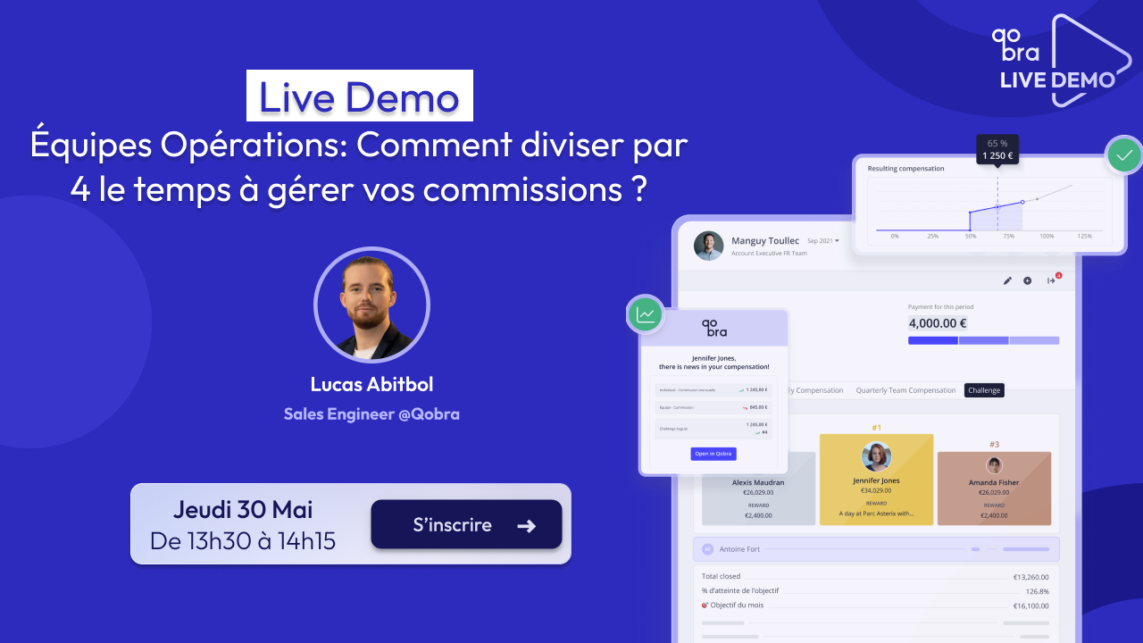 Équipes Opérations: Comment diviser par 4 le temps à gérer vos commissions ?