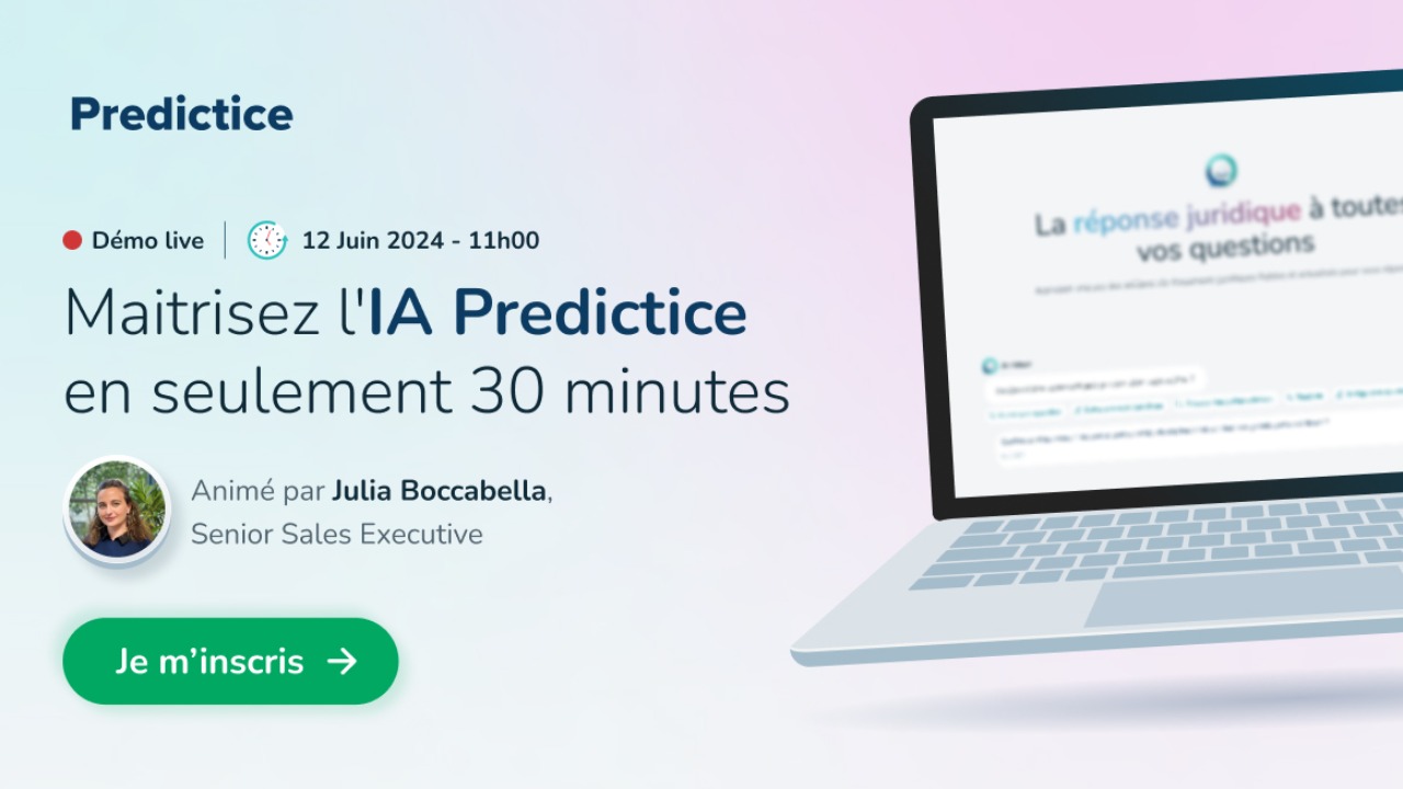 Demo live : Maitrisez l'IA Predictice en seulement 30 minutes  