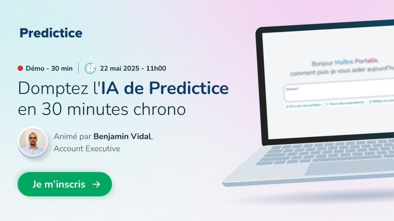 📆 Démo live : Domptez l'IA de Predictice en 30 minutes chrono ⏱️