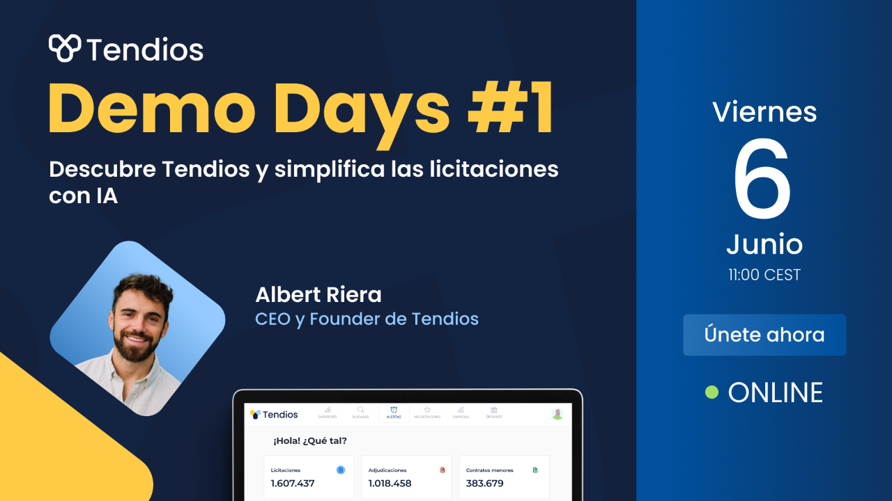 Descubre Tendios y simplifica las licitaciones con IA