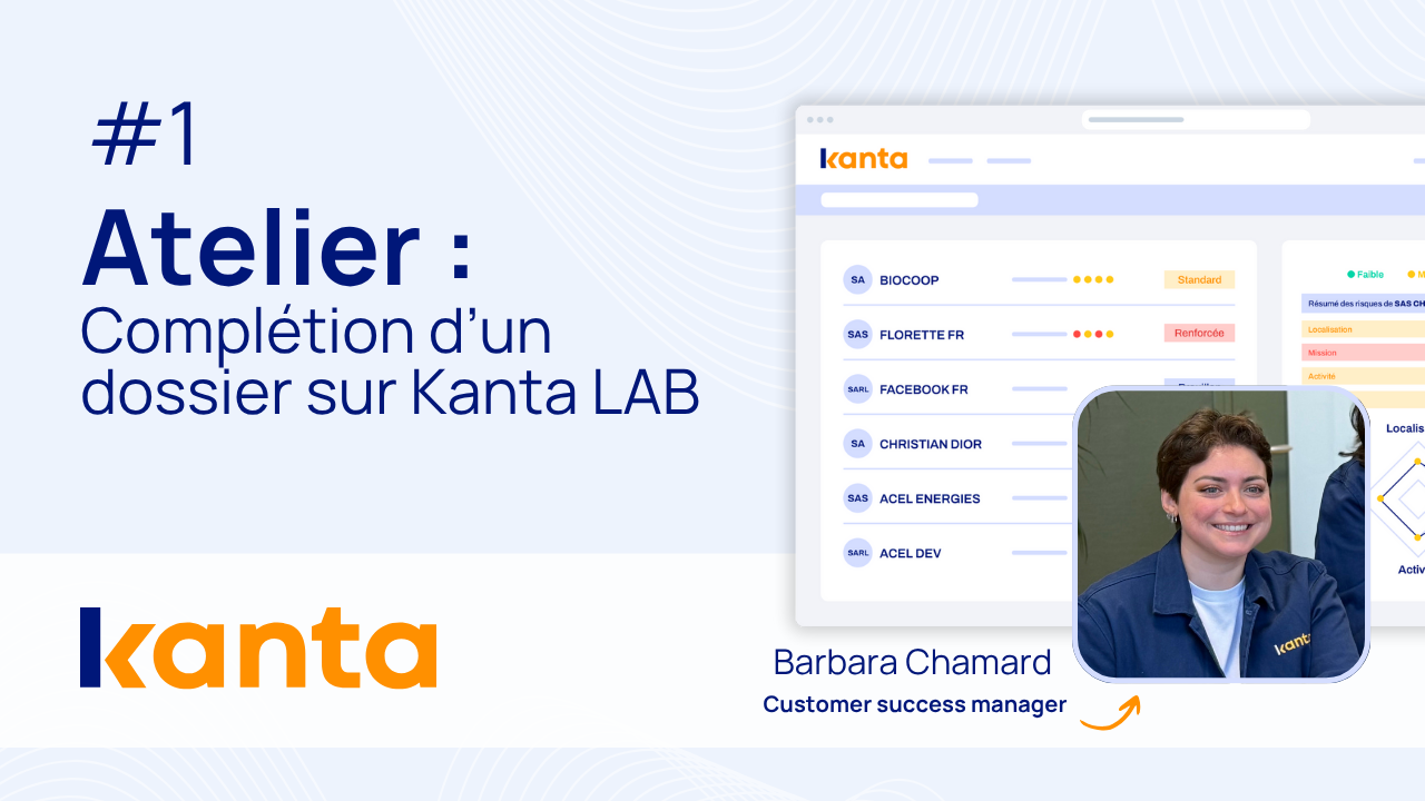 Atelier collaborateurs - Complétion d'un dossier sur Kanta LAB