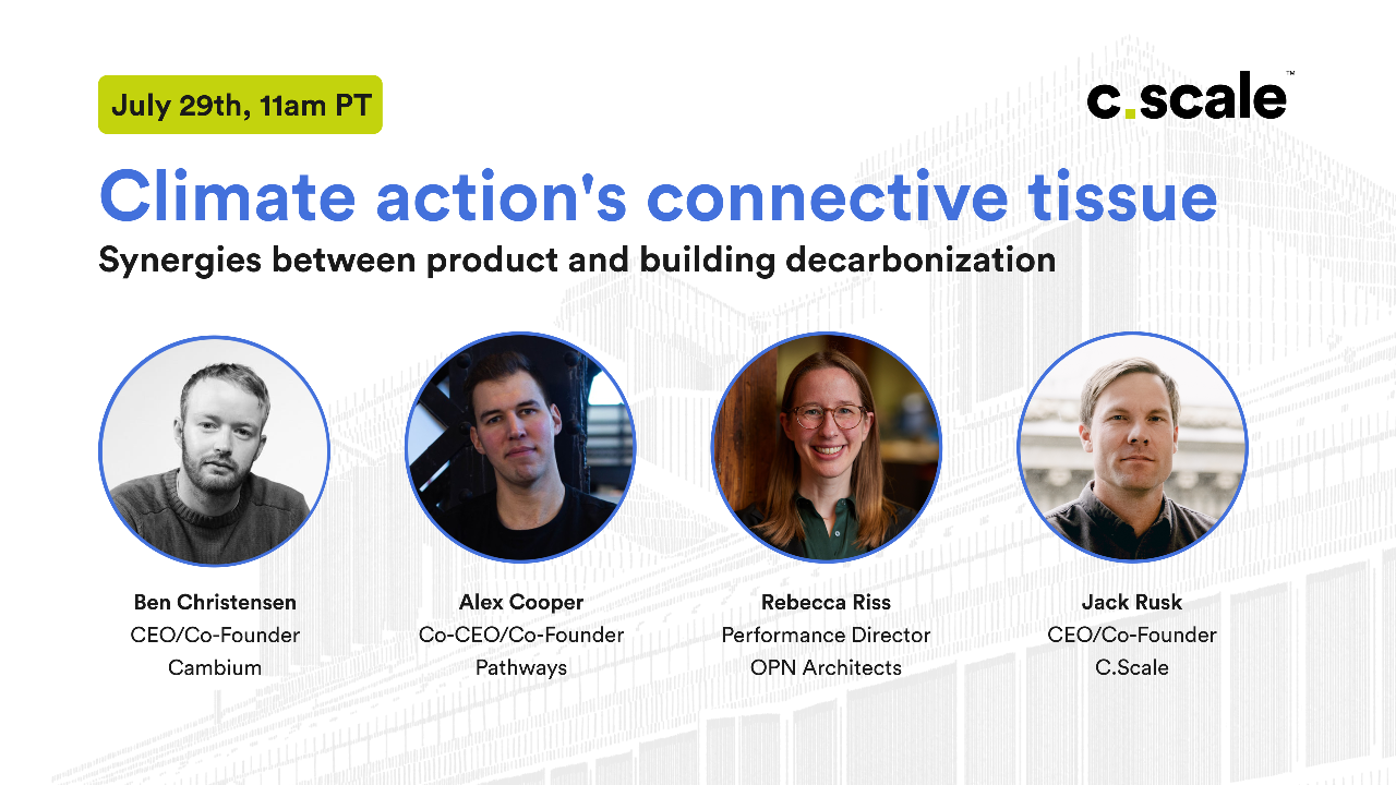 Climate action's connective tissue